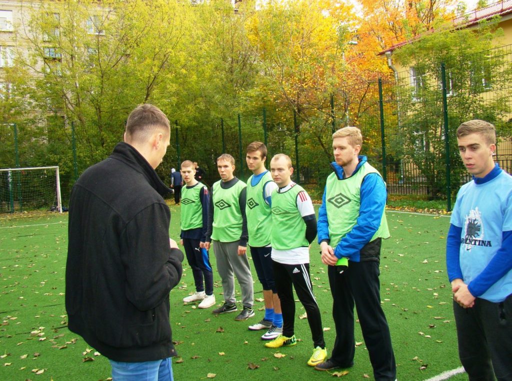 Состоялся первый турнир СПбГИПСР по мини-футболу