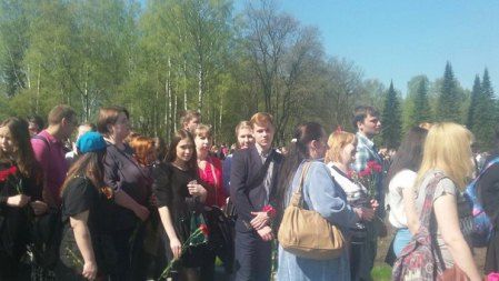 Студенты Института почтили память павших в Великой Отечественной войне