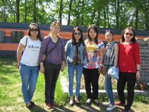 Студенты-стажеры из Казахстана приняли участие в экскурсии по Дороге Жизни