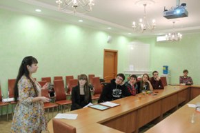 Состоялось заседание студенческого научного общества Института