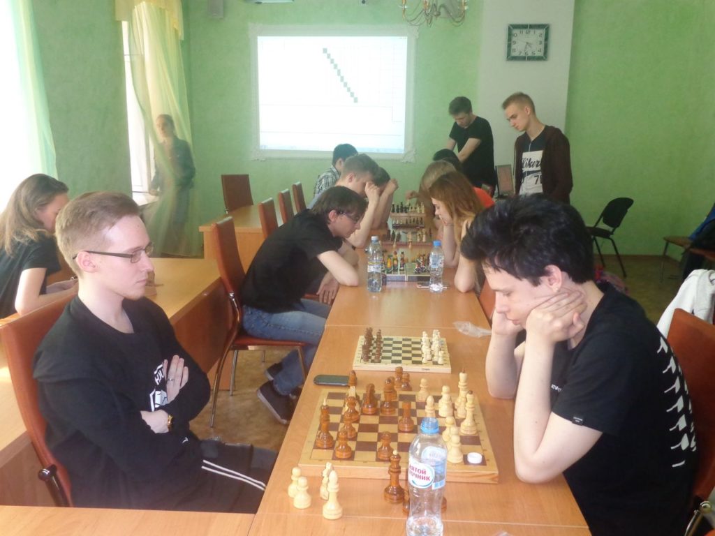 Cостоялся первый шахматный турнир среди студентов СПбГИПСР