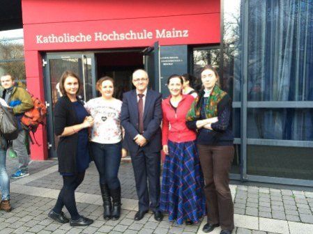 Наши магистранты приняли участие в образовательной неделе Католического университета Майнца