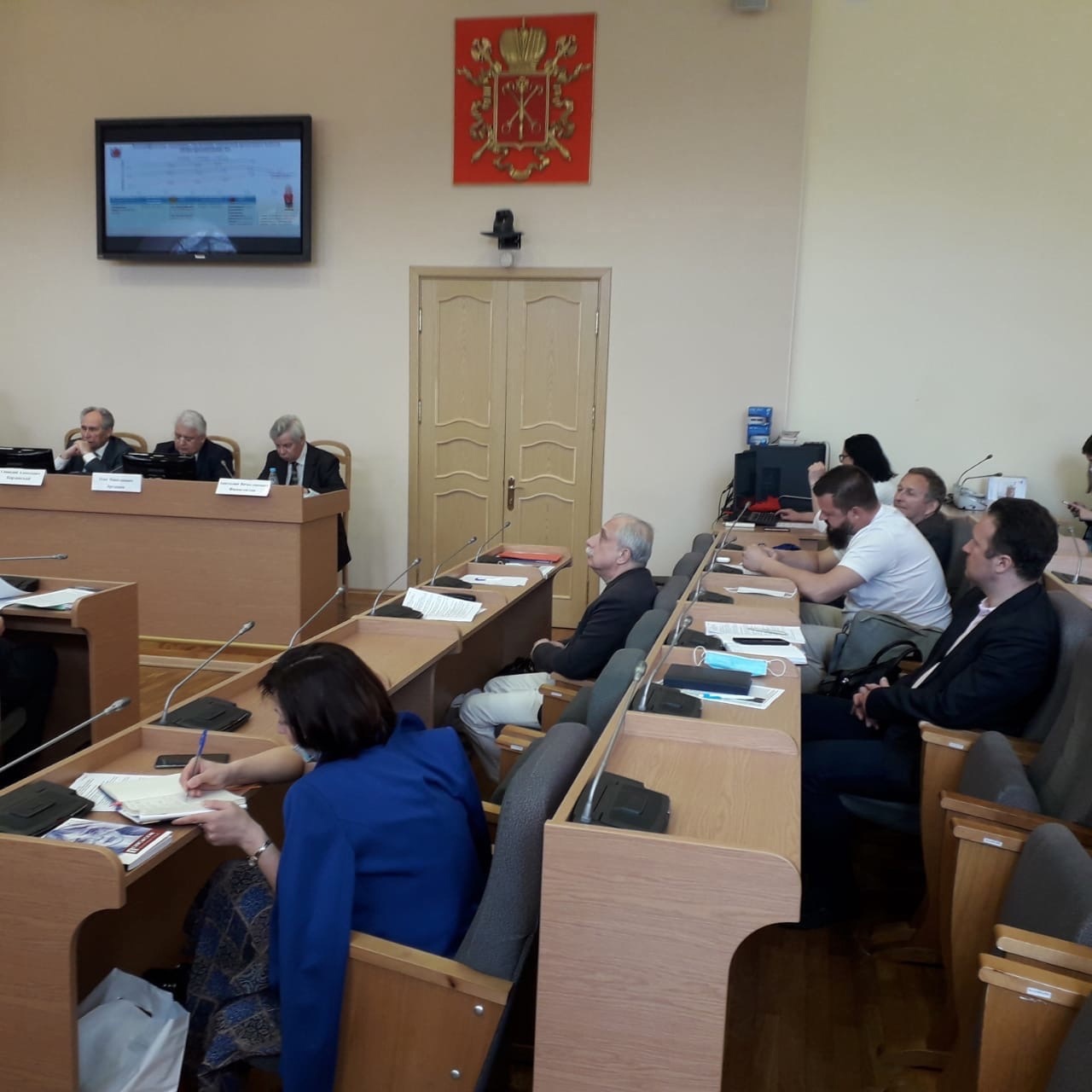 Руководство Института приняло участие в рабочем совещании по социальным вопросам Санкт-Петербурга