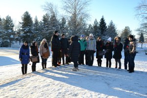 Студенты приняли участие в экскурсии, посвященной 70-летию полного снятия блокады Ленинграда