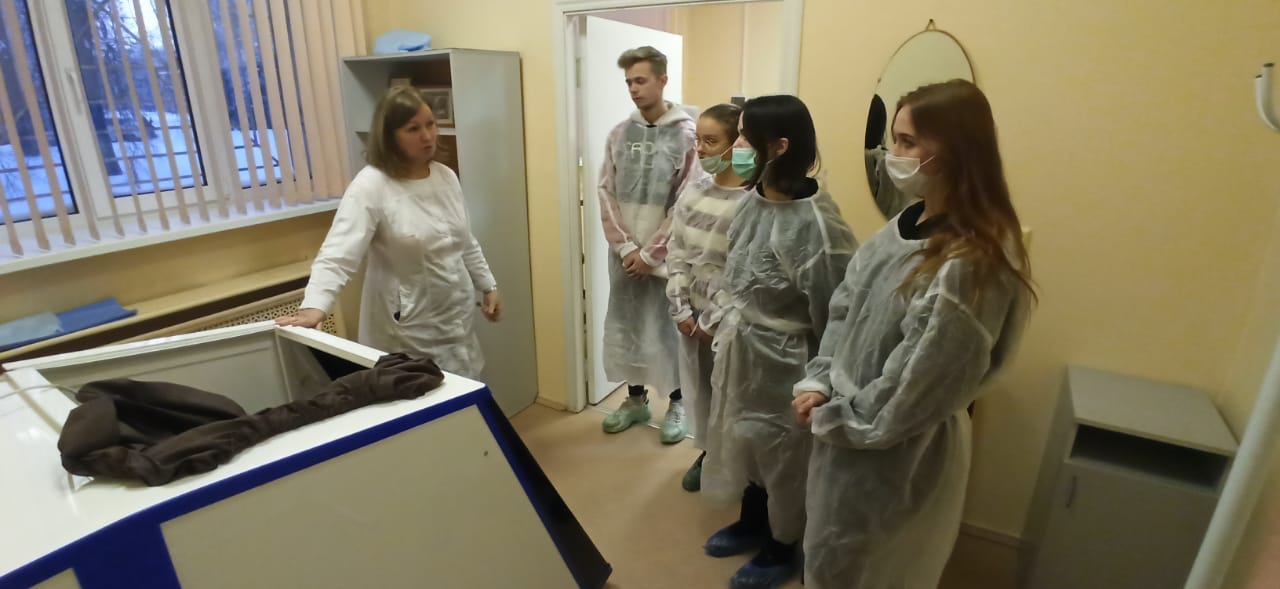 В СПб ГБУЗ "Госпиталь для ветеранов войн" было проведено практическое занятие для студентов Института