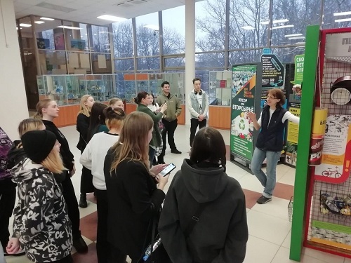 Студенты Института посетили интерактивную экологическую выставку