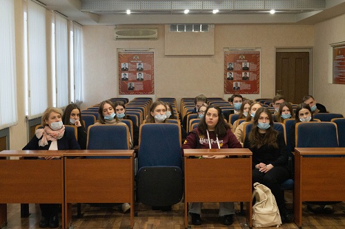 Студенты СПбГИПСР побывали на экскурсии на базе расположения ОМОН «Бастион»