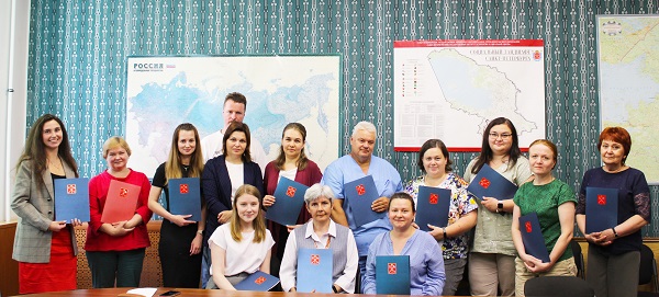 Сотрудники Института получили благодарности от Комитета по социальной политике Санкт-Петербурга