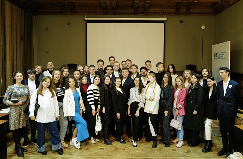 Студенты Института были представлены на общем собрании Студенческого совета Санкт-Петербурга